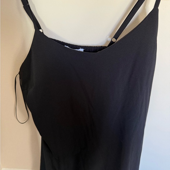 Steve Madden Sz Small Black Ember Flowy Maxi Semi-Sheer Dress Preppy Summer - Picture 5 of 10